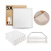LED Panel 60x60 | 5-Pak | 4000K | 4000lm | 40W | NIRA | Inkl. Troldtektramme | Hvid