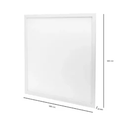 LED Panel 60x60 | 5-Pak | 6500K | 4500lm | 25W | SHINE | Inkl. Påbygningsramme | UGR19