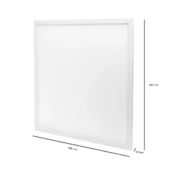 LED Panel 60x60 | 5-Pak | 6500K | 4500lm | 25W | SHINE | Inkl. Troldtektramme | Hvid