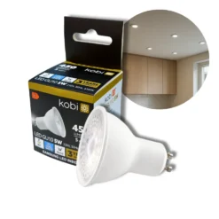 LED Pære GU10 | 10-Pak | 5W | 6500K | 450lm | SAMSUNG LED | Ikke Dæmpbar