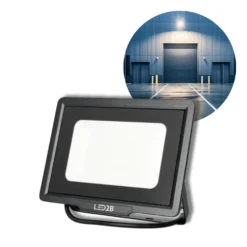 LED projektør | 4000K | 4250lm | 50W | IP65 | LED2B MH | Sort