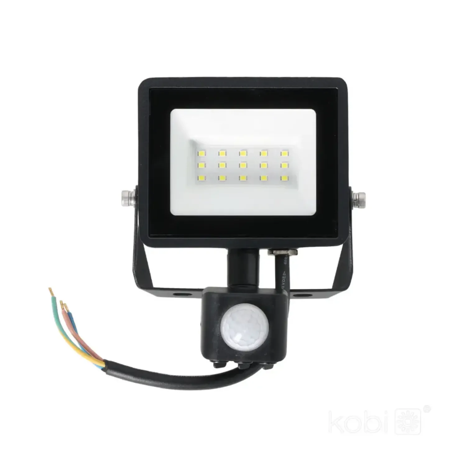 LED Projektør med sensor | 10W | 735lm | 6500K | IP65