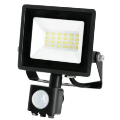 LED Projektør med sensor | 20W | 1620lm | 6500K | IP65
