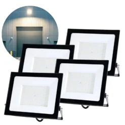 LED projektør | 4-Pak | 100W | 8500lm | 6500K | IP65