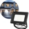 LED Projektør | 20W | IP65 | 4000K | Sort | MH
