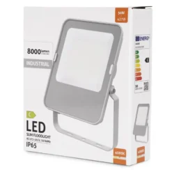 LED Projektør | 50W | 8000LM | 4000K | IP65