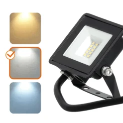 LED projektør | 10W | 735lm | 4000K | IP65