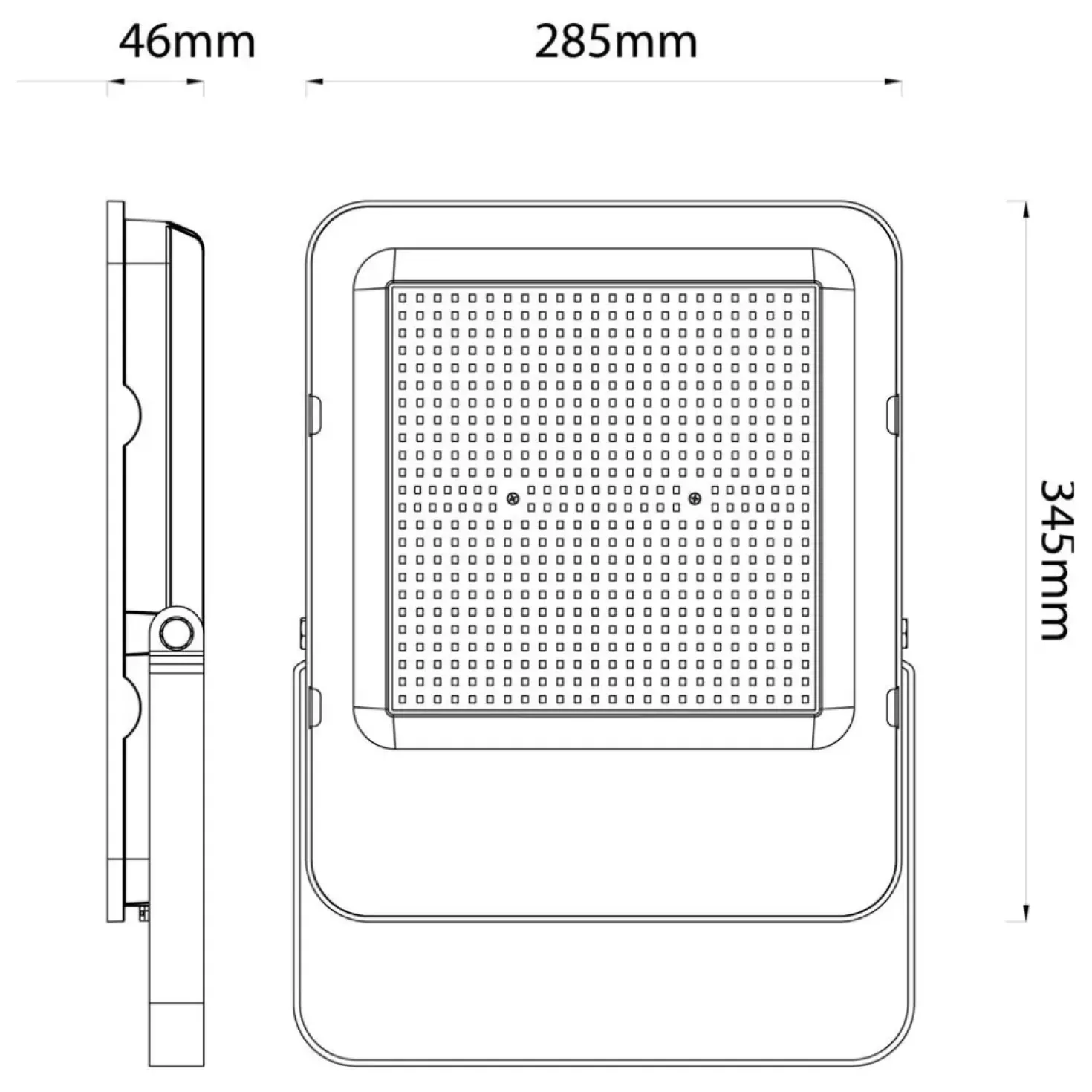 LED Projektør | 200W | 32.000LM | 4000K | IP65