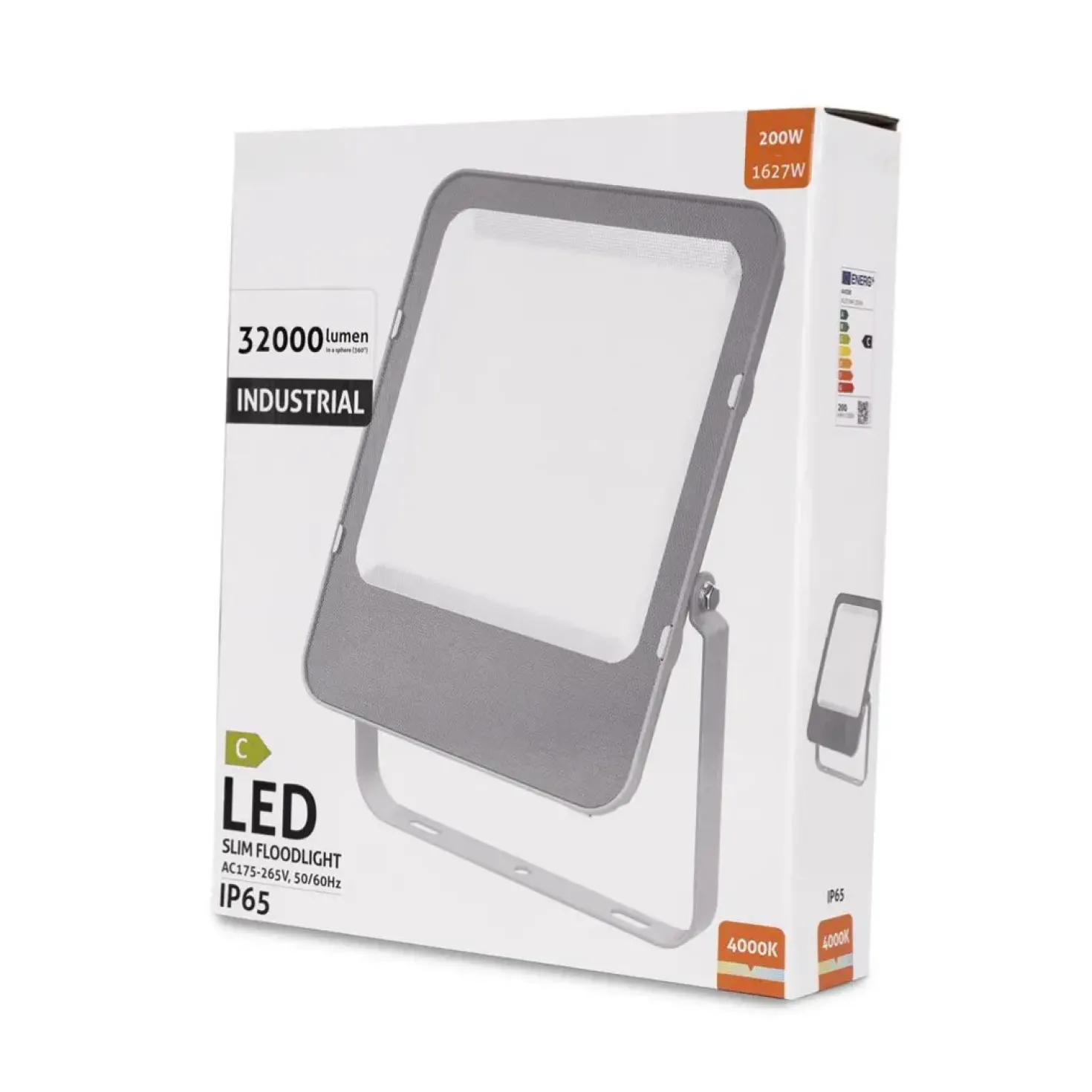 LED Projektør | 200W | 32.000LM | 4000K | IP65