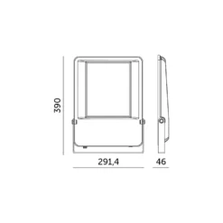 LED Projektør | 150W | 19500lm | 4000K | IP65