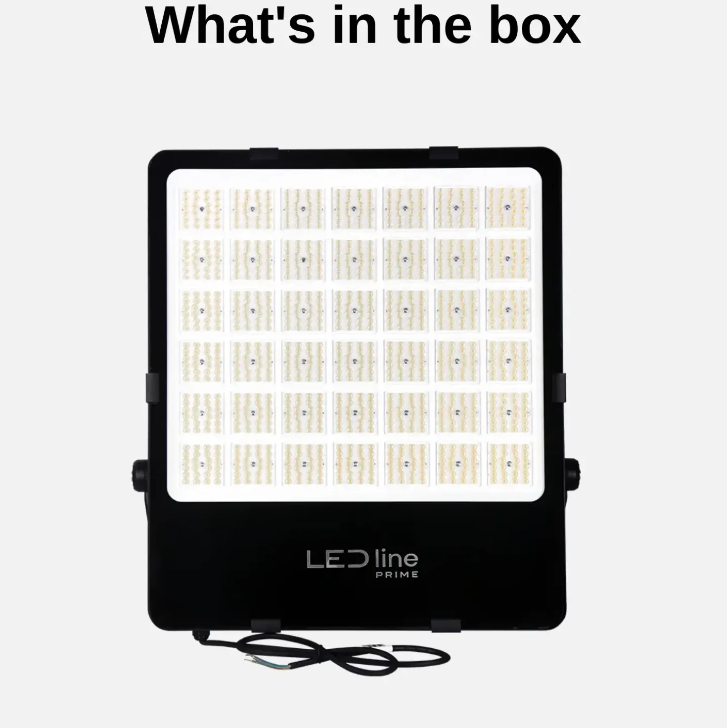 LED Projektør | 600W | 84000lm | 4000K | IP66 | 120°