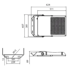 LED Projektør | 500W | 77500lm | 5000K | IP66 | Dæmpbar