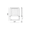 LED Projektør | 300W | 45200lm | 5000K | IP65 | 90° | 0-10V