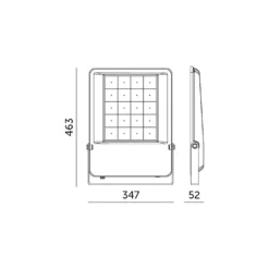 LED Projektør | 300W | 45200lm | 5000K | IP65 | 90° | 0-10V