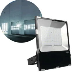 LED Projektør | 100W | 10.000lm | RGB+CCT | IP65 | Zigbee & RF
