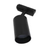 LED Skinnespot | GU10 | 1-faset | Push-Back funktion | Sort