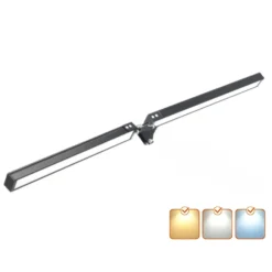 LED Skrivebordslampe | 3CCT | 1400lm | 28W | TENUIX | Sort
