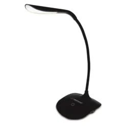 LED Skrivebordslampe | USB Lampe | Batteri Lampe | Dæmpbar | Trådløs | Sort