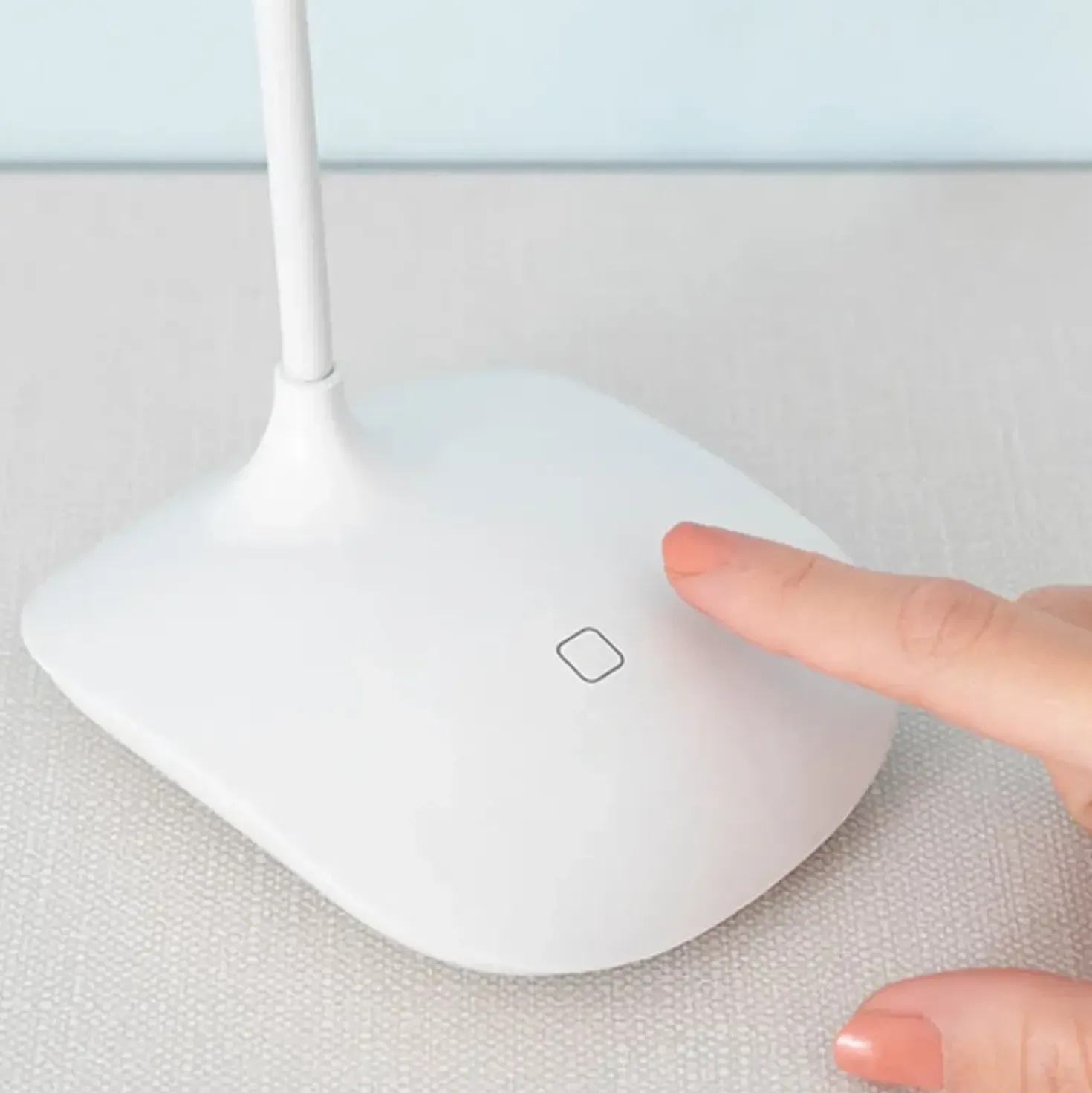 LED Skrivebordslampe | USB Lampe | Batteri Lampe | Dæmpbar | Trådløs | Hvid