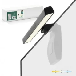LED Skærmlys Lampe | Monitorlampe | 230lm | 5W | LUME-IQ | Sort