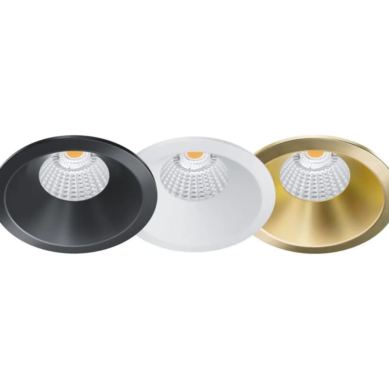 LED Spot | indbygningsspot | 2700K | Sort