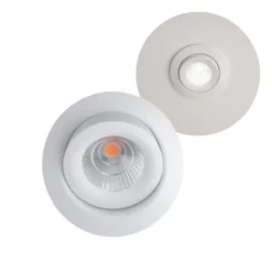 LED Spot | ISO Lavprofil | Hvid | 4000K | 6W | IP54 | 10 stk. Pakke