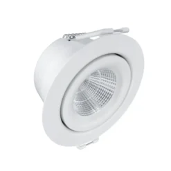 LED Spot | ISO Lavprofil i 10 stk. pakke | Hvid | 3000K | 6W | IP54
