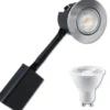 LED Spot Samsung I PRIMA | Børstet Alu | Gu10 | 230V (Ikke-Dæmpbar)
