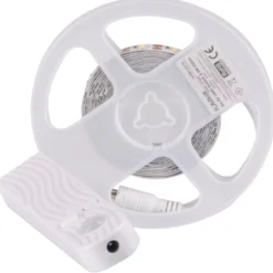 LED strip med sensor og batteri til skabe | 3m | 4000K