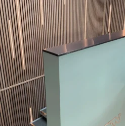 LED til Akustikpanel | Alt-i-en | 3000K | 4x60cm | 10x10mm | Inkl. Fjernbetjening