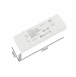 LED til Akustikpanel | Alt-i-en | 3000K | 8x60cm | 10x10mm | Inkl. Fjernbetjening