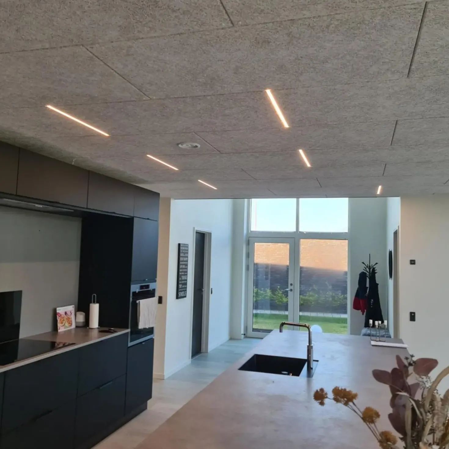 LED Troldtekt Skinner 60cm | 3 stk. Sæt | Inklusiv kabler, driver og 3-splitter | 4000K | PureLED | Hvid