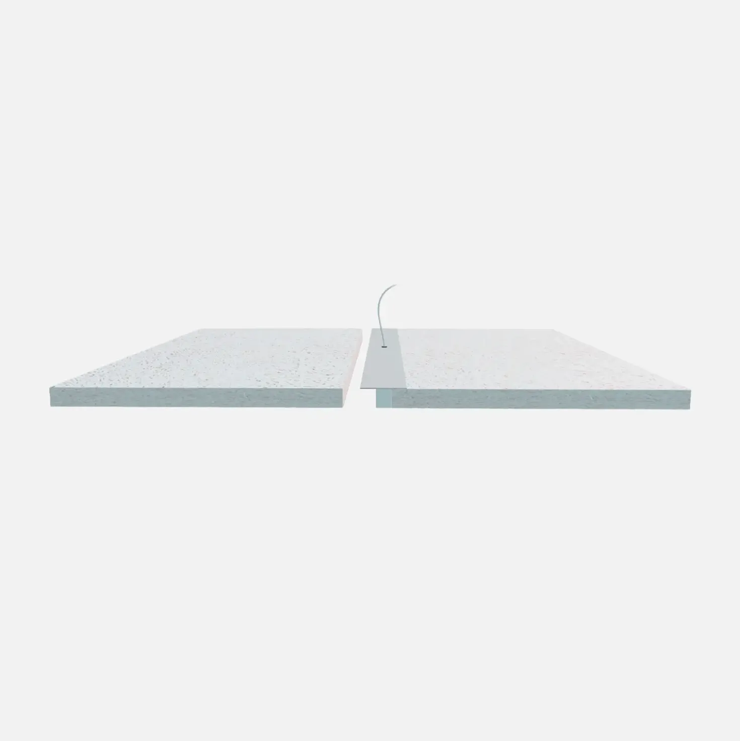 LED Troldtekt Skinner 60cm | 3 stk. Sæt | Inklusiv kabler, driver og 3-splitter | 3000K | PureLED | Hvid