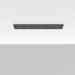 Lineært LED Indbygningsspot | 3CCT | 650lm | 9W | Linex LN6 | Sort