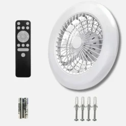 Loftventilator Med Lys | 63W | CCT 3000-6500K | Ø485 | Fjernbetjening