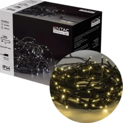 Lyskæde Udendørs | Julelys | 14M | 180 LED Dioder | Varm Hvid