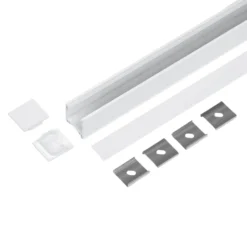 Lyskinne til Troldtekt COB | 6m Sæt | 24v LED | Hvid | 4000K