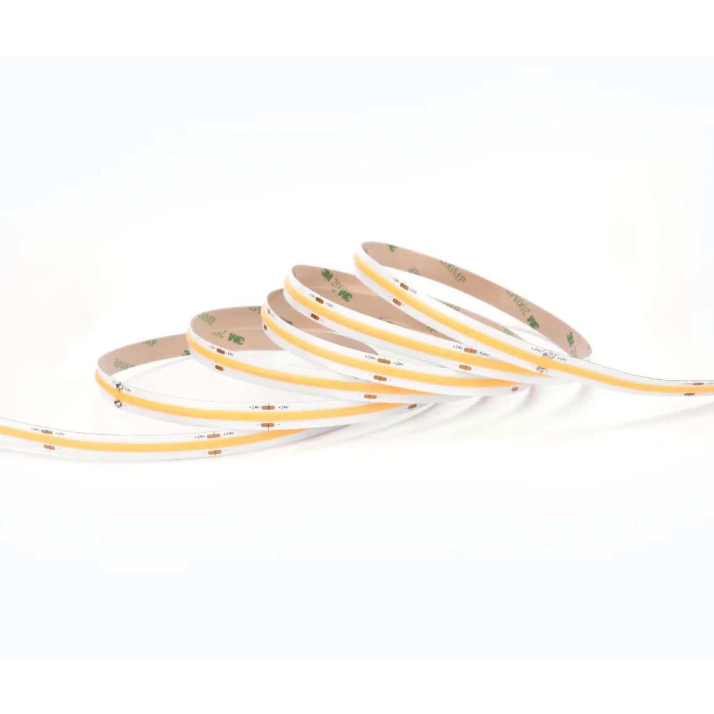 Lyskinne til Troldtekt COB | 6m Sæt | 24v LED | Hvid | 4000K