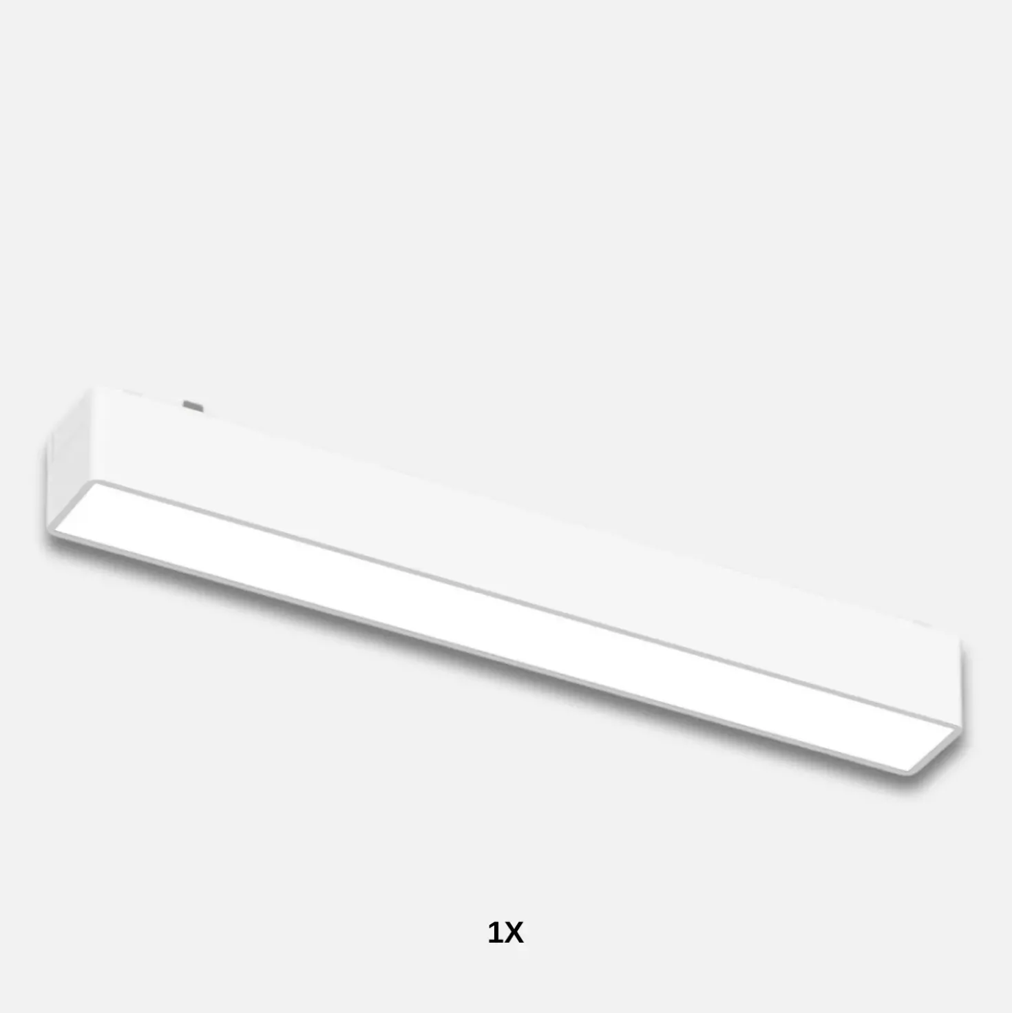Lysskinne til SlimTrack Skinnesystem | 23cm | 24V | CCT | 1000lm | 10W | Hvid