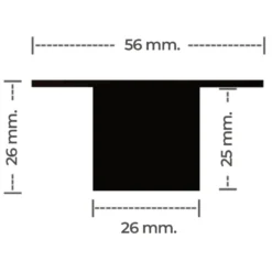 Lysskinne til Troldtekt | Planforsænket | 24V | 60cm | RGBW (3000K)