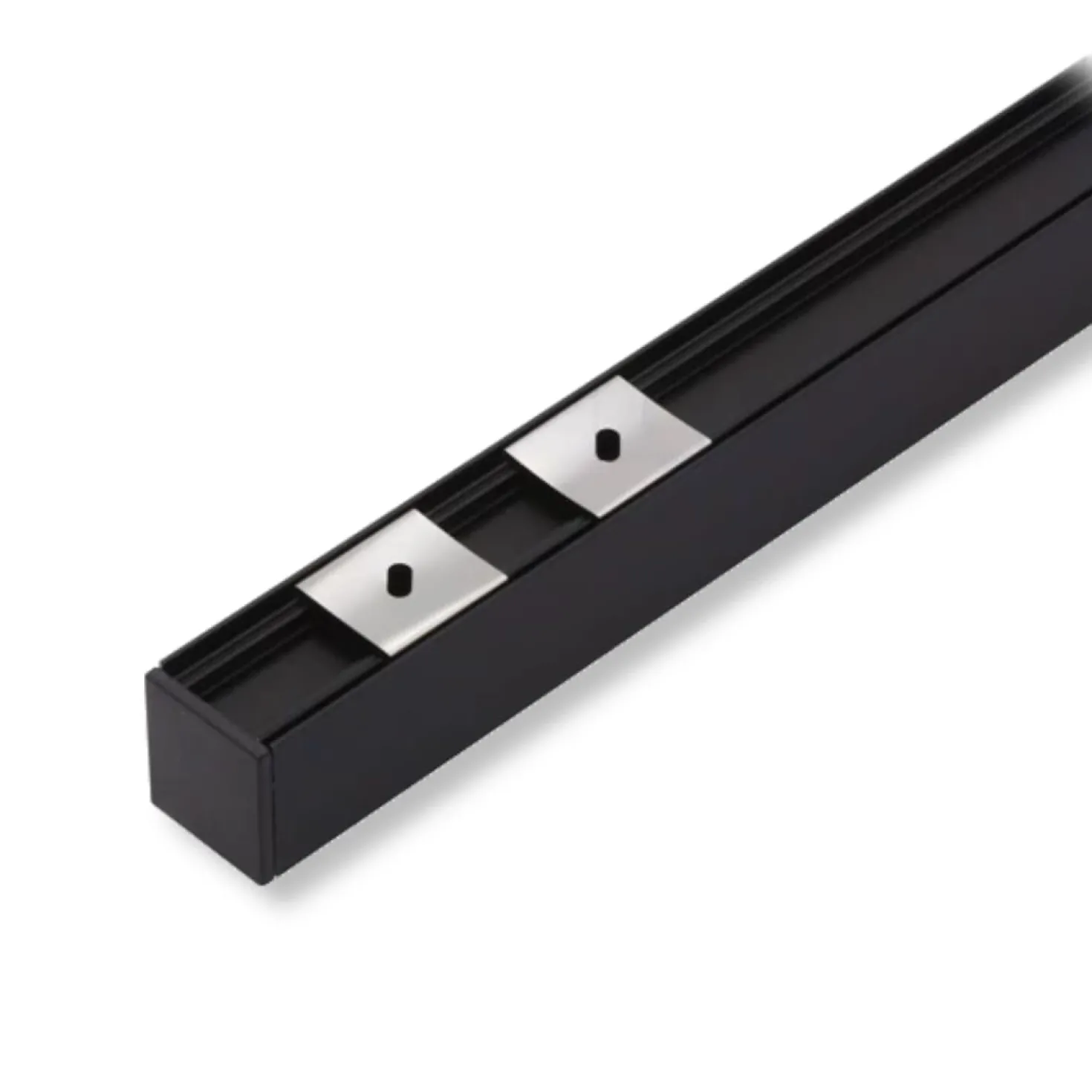 Lysskinne til Troldtekt 230V | 10m Sæt | Sort | LED | 3000K