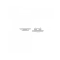 1m Aluprofil | 24x6mm | Hvid | Til LED strips
