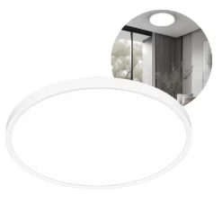 MAQ Plafond Lampe | Slim | Ø500mm | CCT | 4300lm | 40W | Hvid