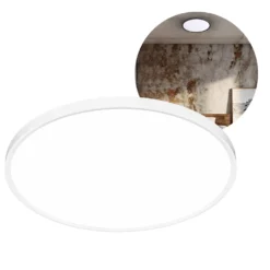 MAQ Plafond Lampe | Slim | Ø600mm | CCT | 5400lm | 50W | Hvid