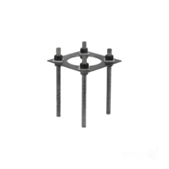 Mast til Gadelampe | Lygtepæl | 4m | Ø60mm | BASE SG | Sort