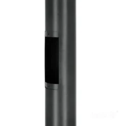 Mast til Gadelampe | Lygtepæl | 3m | Ø60mm | BASE SV | Sort