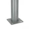 Mast til gadelampe | Lygtepæl | 3m | Ø60mm | BASE SV |Grå