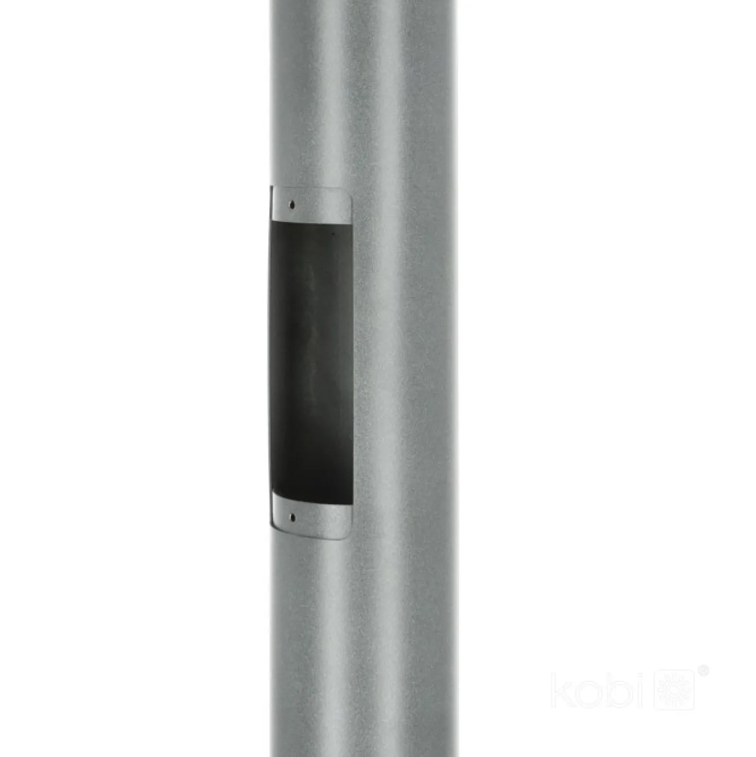 Mast til gadelampe | Lygtepæl | 3m | Ø60mm | BASE SV |Grå