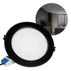 MiBoxer Lavprofil Indbygningsspot | RGB+CCT | 1100lm | 12W | FUT066-B | Sort