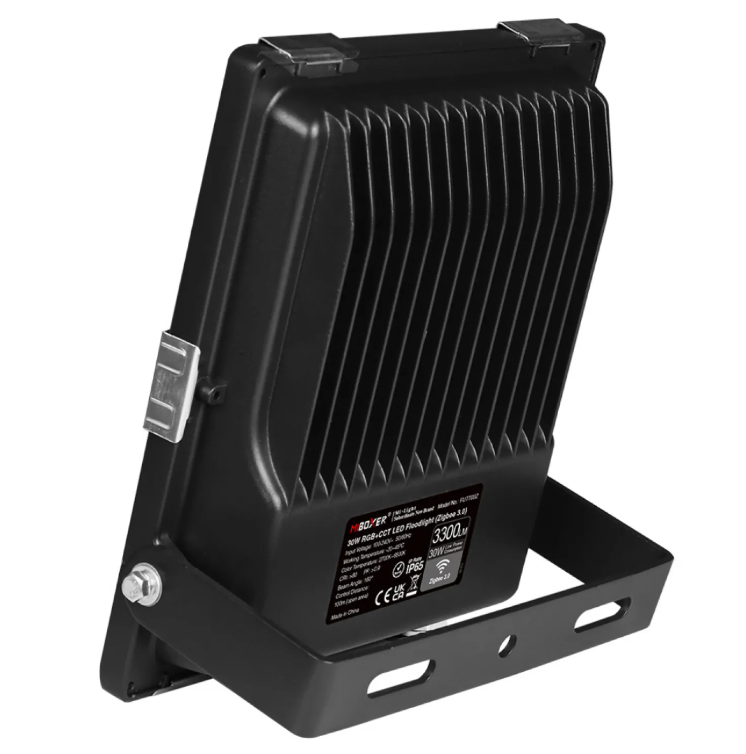 MiBoxer LED Projektør | 30W | RGB+CCT | 2.4Ghz RF | Zigbee 3.0 | FUTT03ZR